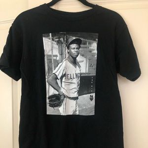 Black, retro Ken Griffey Jr short sleeve tee shirt